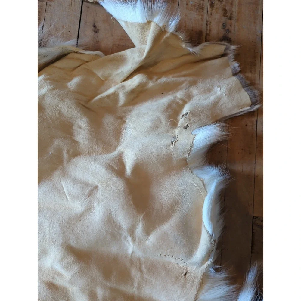 Deerskin Hair On Hide‎ Full Deer Hide Soft Rug Pelt Fur Large Cabin Decor Craft